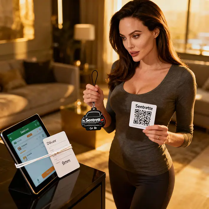 Sentorette QR CODE pro restaurace a s sebou